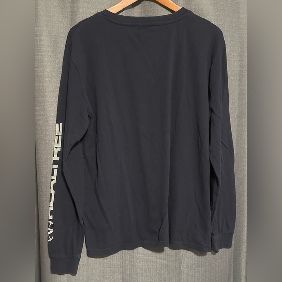 Realtree Black Long Sleeve Shirt with Flag Design - Picture 2 of 4